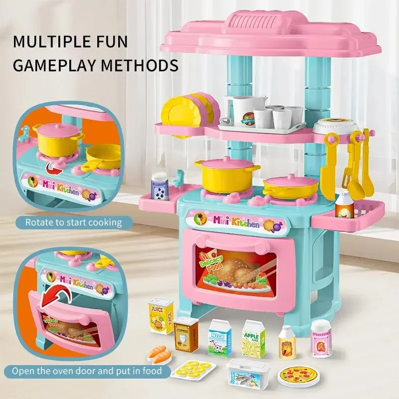 Kids Outdoor Kitchen Accessories - Mini set da cucina fai-da-te per
