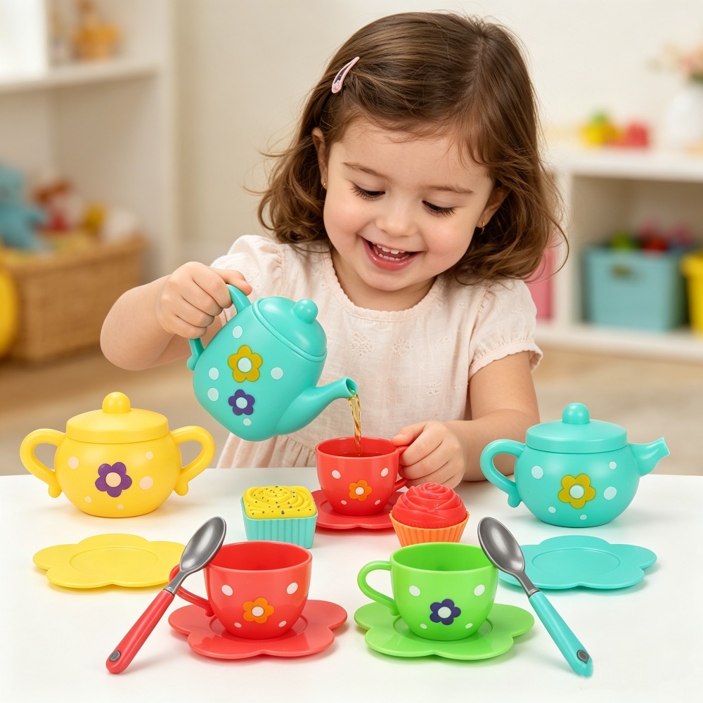 Set da Tè per Bambini 13 Pezzi - Kids Outdoor Kitchen Accessories recensione e prezzo