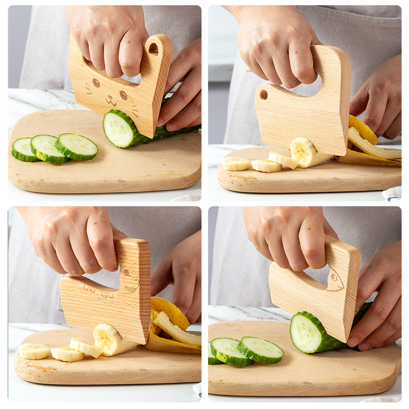 Coltello per bambini in legno  - Kids Outdoor Kitchen Accessories recensione e prezzo
