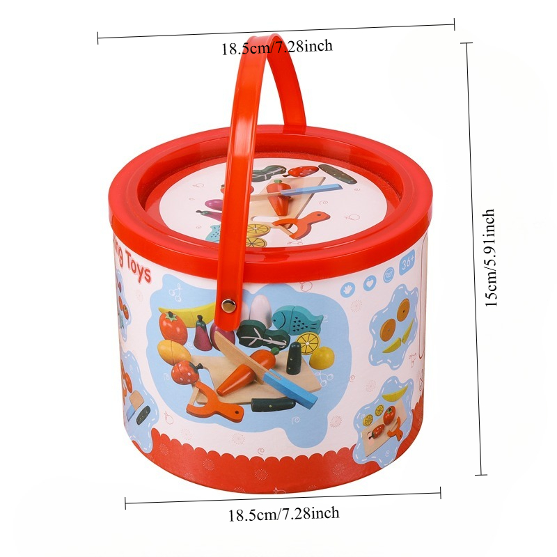 Set da gioco in legno per tagl - Kids Outdoor Kitchen Accessories recensione e prezzo